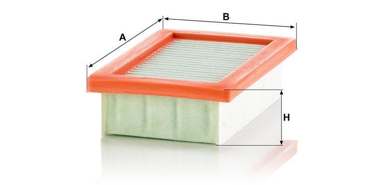 MANN-FILTER C 22 033/1 Luftfilter f&uuml;r Renault