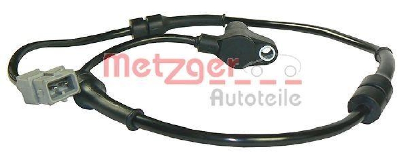 METZGER 0900108 Sensor, Raddrehzahl f&uuml;r CITROEN/PEUGEOT HA links/rechts