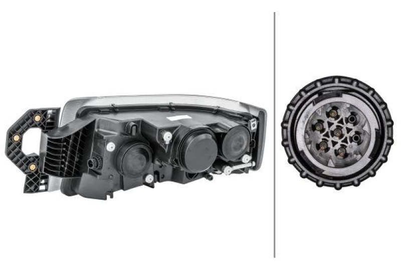 HELLA 1LL 011 899-321 Heckscheinwerfer rechts Halogen RENAULT