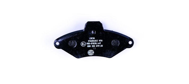 HELLA 8DB 355 019-201 Bremsbelagsatz, Scheibenbremsbelag f&uuml;r CITRO&Euml;N