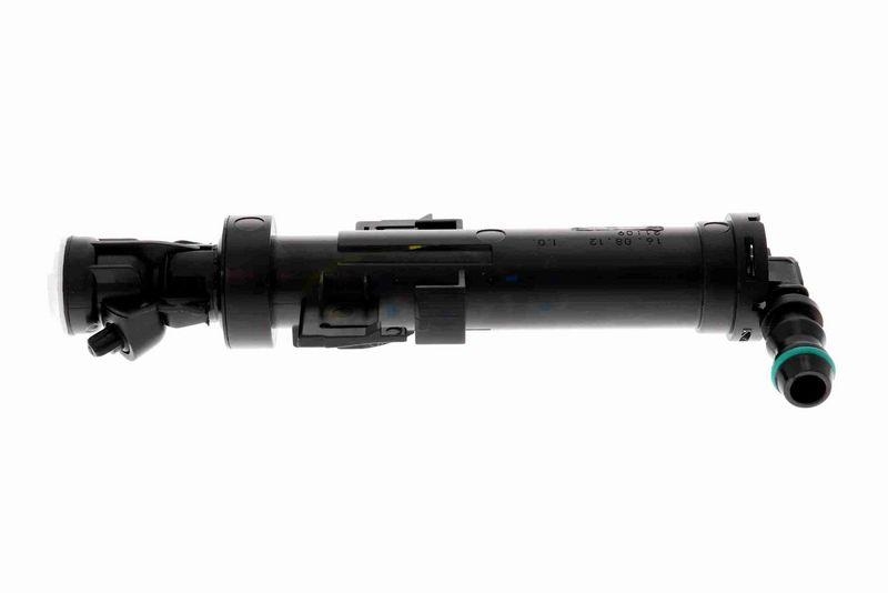 VEMO V10-08-0377 Waschwasserd&uuml;se, Scheinwerferreinigung mit Hubzylinder, links f&uuml;r VW