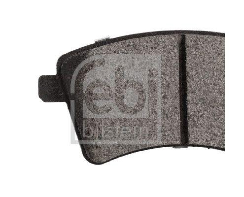 FEBI BILSTEIN 116184 Bremsbelagsatz f&uuml;r Renault