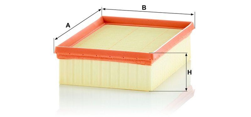 MANN-FILTER C 24 012/1 Luftfilter f&uuml;r Opel