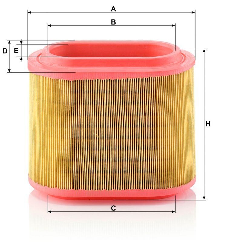 MANN-FILTER C 24 196 Luftfilter f&uuml;r Hyundai