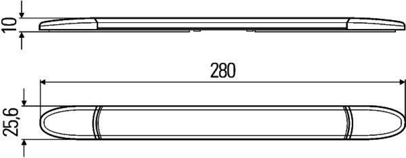 HELLA 2JA 343 606-007 Innenleuchte MD12