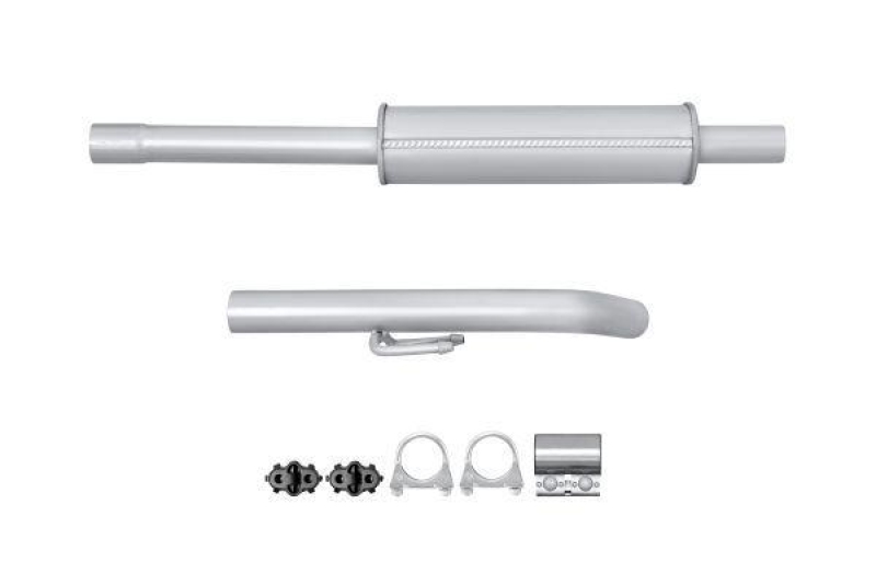 HELLA 8LB 366 022-531 Vorschalldämpfer RENAULT