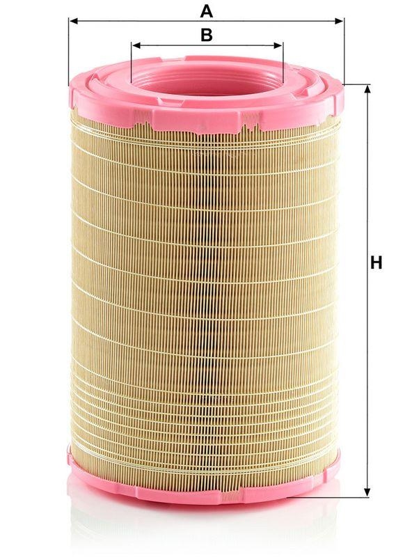 MANN-FILTER C 24 642/2 Luftfilter f&uuml;r John Deere