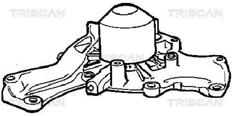 TRISCAN 8600 10907 Wasserpumpe f&uuml;r Mitsubishi Galant 2.0