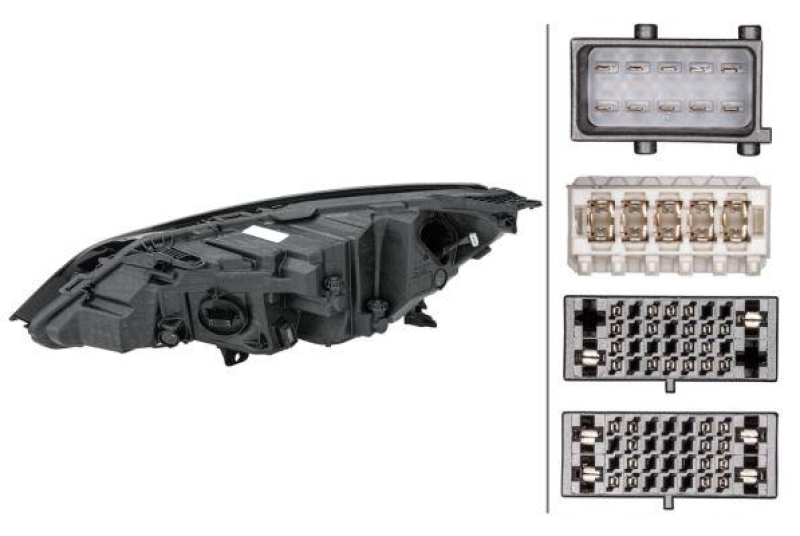 HELLA 1EX 354 829-221 Heckscheinwerfer rechts LED OPEL