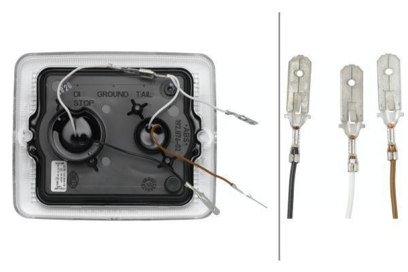 HELLA 9DW 195 804-181 Lichtscheibe Blinkleuchte