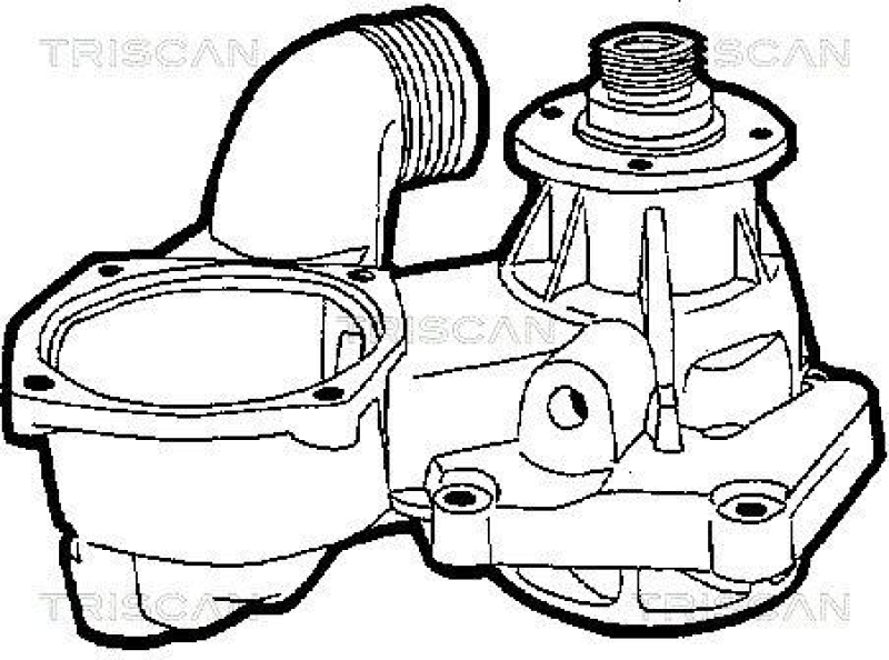 TRISCAN 8600 11005 Wasserpumpe f&uuml;r Bmw 730I, 750I