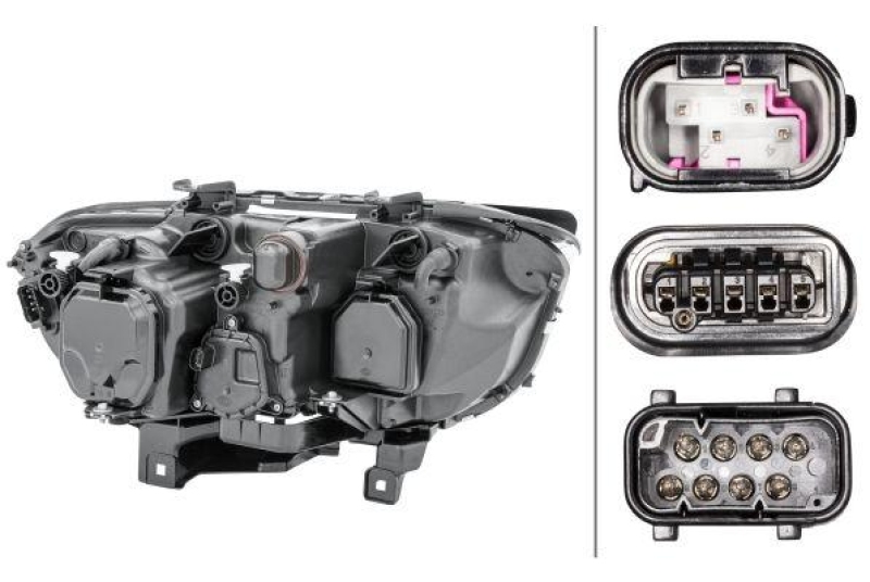 HELLA 1LL 158 085-011 Heckscheinwerfer links Bi-Xenon BMW