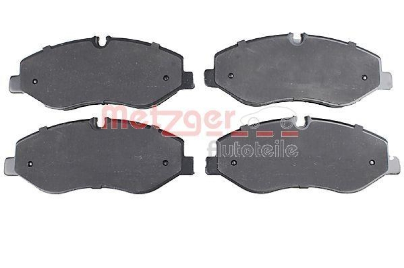 METZGER 1170895 Bremsbelagsatz, Scheibenbremse WVA 22 062
