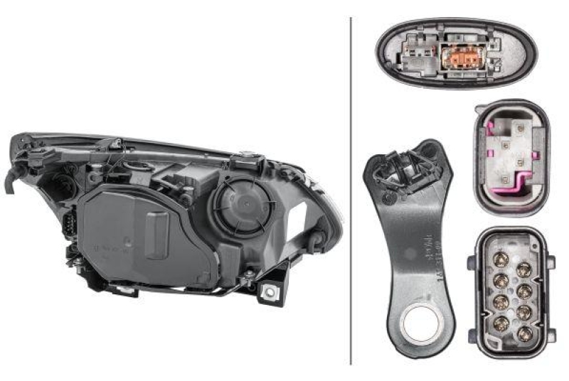 HELLA 1LL 163 081-001 Heckscheinwerfer links Bi-Xenon BMW