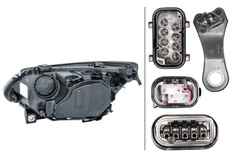 HELLA 1LL 163 082-001 Heckscheinwerfer rechts Bi-Xenon BMW