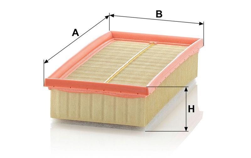 MANN-FILTER C 2567 Luftfilter f&uuml;r PSA