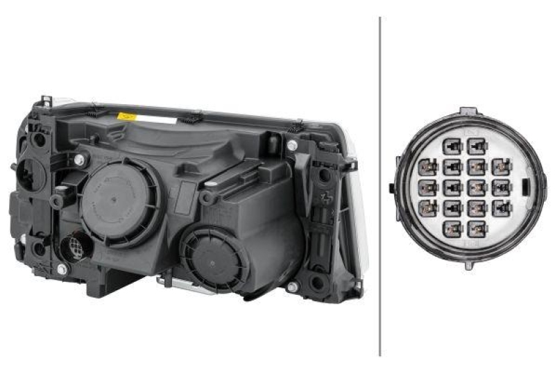 HELLA 1LL 238 022-791 Heckscheinwerfer links Bi-Xenon LandRo