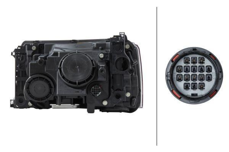 HELLA 1LL 238 022-801 Heckscheinwerfer rechts Bi-Xenon LandRo