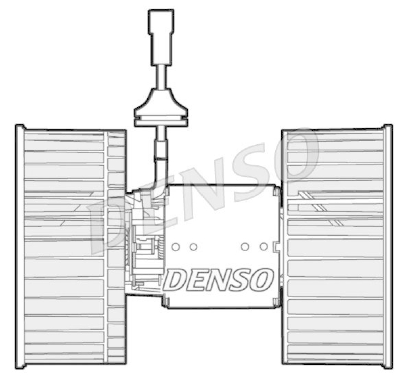 DENSO DEA12002 Innenraumgebl&auml;se IVECO Stralis KIT fans Manual 24V