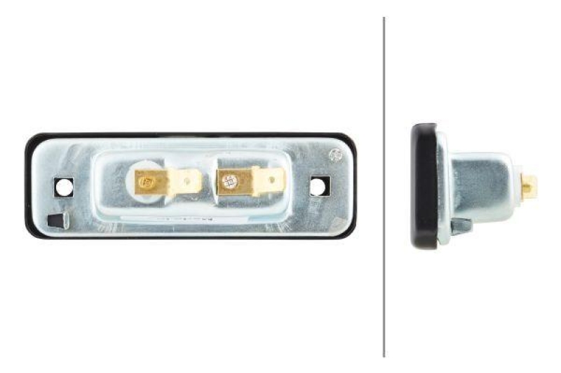 HELLA 2KA 001 388-097 Kennzeichenleuchte Halogen