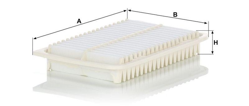MANN-FILTER C 26 090 Luftfilter f&uuml;r Suzuki