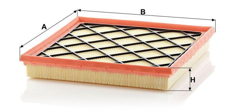 MANN-FILTER C 26 106 Luftfilter f&uuml;r Opel