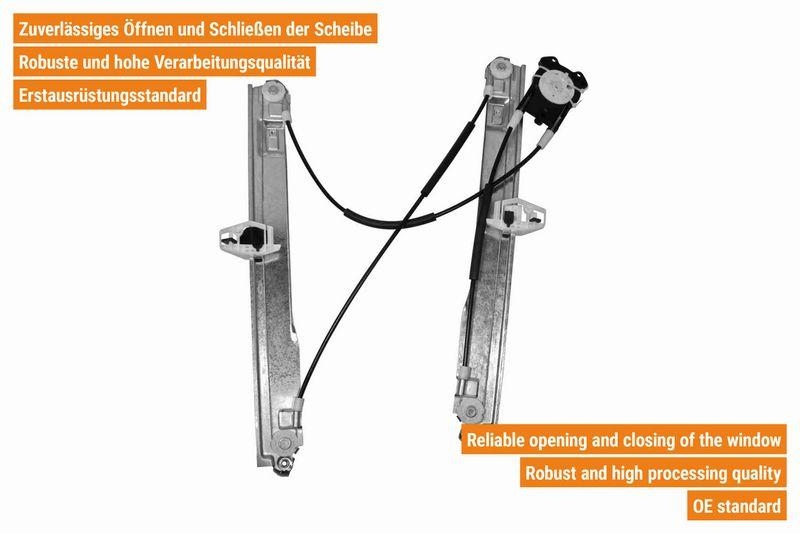 VAICO V46-0604 Fensterheber elektrisch vorne rechts f&uuml;r RENAULT