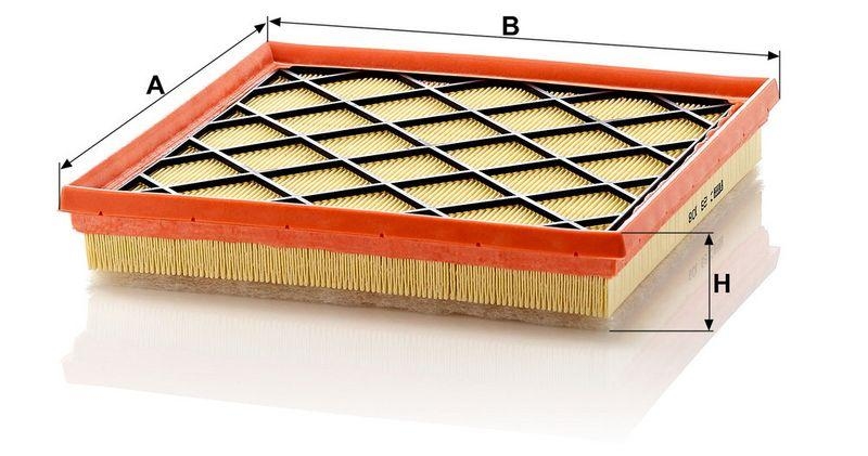 MANN-FILTER C 26 108 Luftfilter f&uuml;r Opel