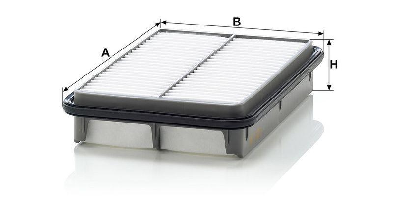 MANN-FILTER C 2632/1 Luftfilter f&uuml;r Hyundai