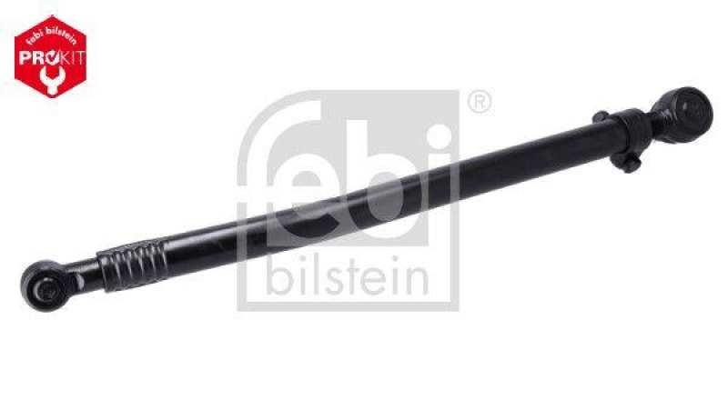 FEBI BILSTEIN 14633 Lenkstange mit Kronenmuttern und Splinten, vom Lenkgetriebe zum Lenkzwischenhebel 2. Achse f&uuml;r Mercedes-Benz