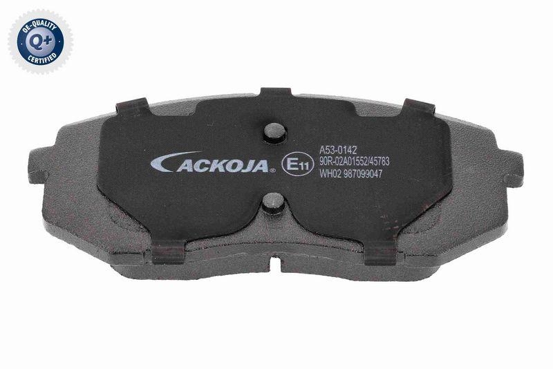 ACKOJA A53-0142 Bremsbelagsatz, Scheibenbremse f&uuml;r KIA