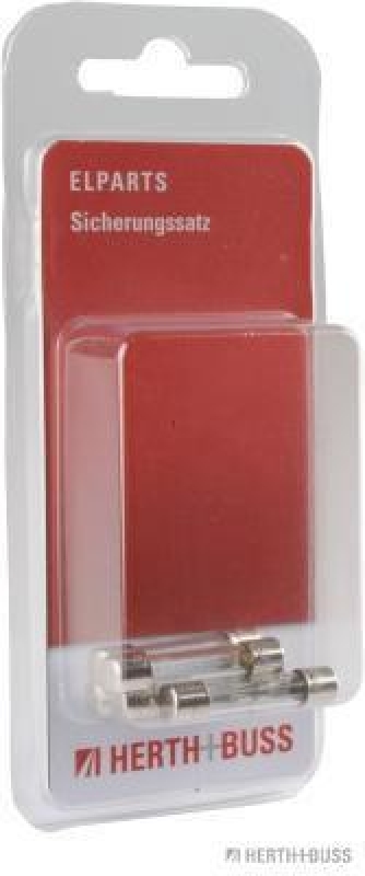 HERTH+BUSS 50296155066 Sicherungssatz Glas, 5 - 30 A, 5 pcs