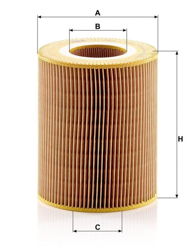 MANN-FILTER C 1381 Luftfilter f&uuml;r Mercedes-Benz