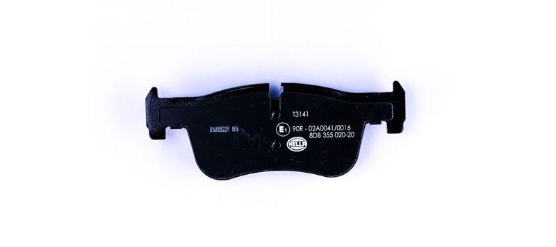 HELLA 8DB 355 020-201 Bremsbelagsatz, Scheibenbremsbelag f&uuml;r BMW