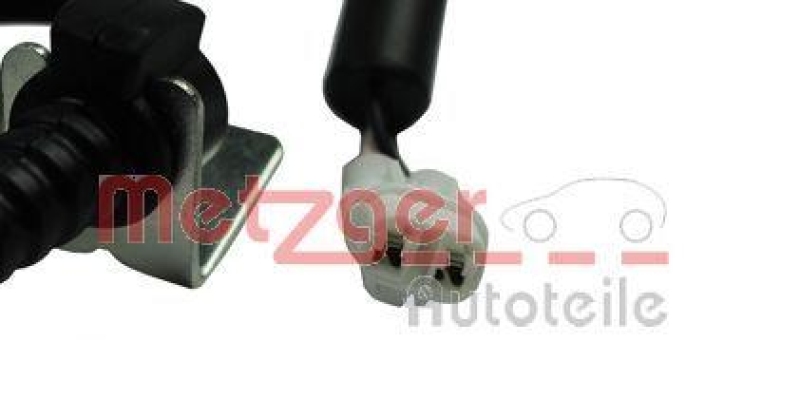 METZGER 0900754 Sensor, Raddrehzahl f&uuml;r FIAT/SUZUKI VA rechts