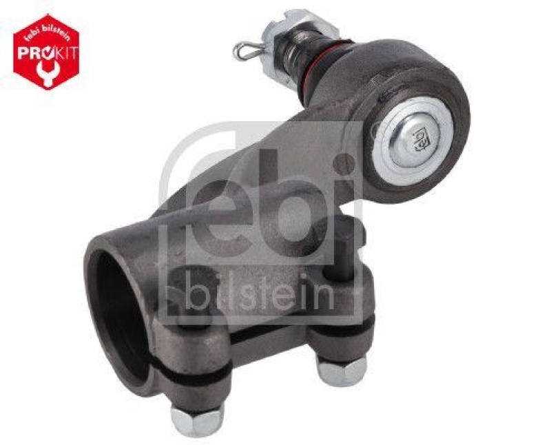 FEBI BILSTEIN 18713 Spurstangenendst&uuml;ck mit Kronenmutter und Splint f&uuml;r RENAULT (RVI)