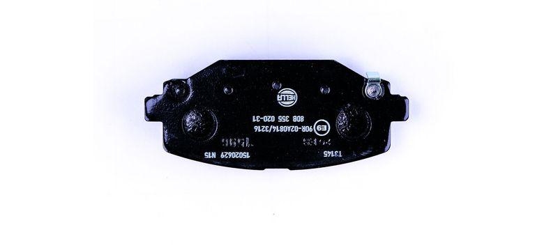 HELLA 8DB 355 020-311 Bremsbelagsatz, Scheibenbremsbelag f&uuml;r FIAT/CHRYSLER/LANCIA