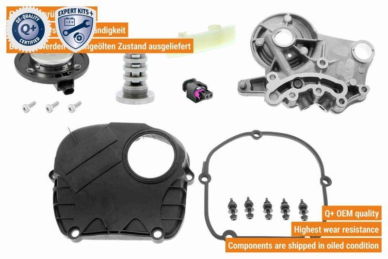VAICO V10-2728 Reparatursatz, Lagerbock-Nockenwelle Repsatz 2 mit V10-4755 für VW