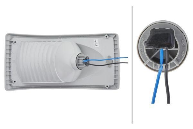 HELLA 2NE 008 805-031 Nebelschlussleuchte Halogen