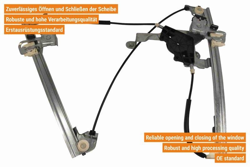 VAICO V10-6274 Fensterheber elektrisch vorne rechts f&uuml;r SKODA