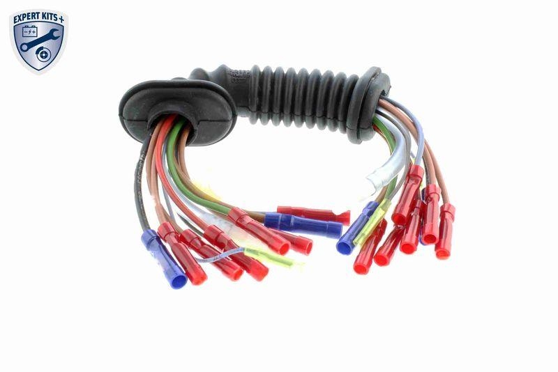 VEMO V10-83-0028 Reparatursatz, Kabelsatz Heckklappe - inkl. Faltenbalg 250 mm, 10 für VW