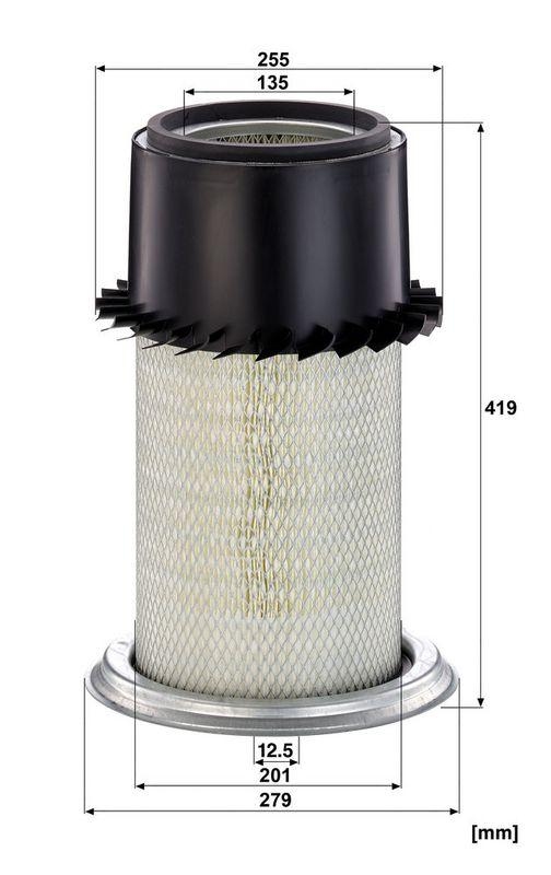 MANN-FILTER C 28 357 Luftfilter f&uuml;r Case New Holland