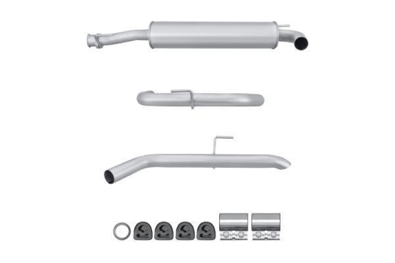 HELLA 8LD 366 033-311 Endschalldämpfer MB
