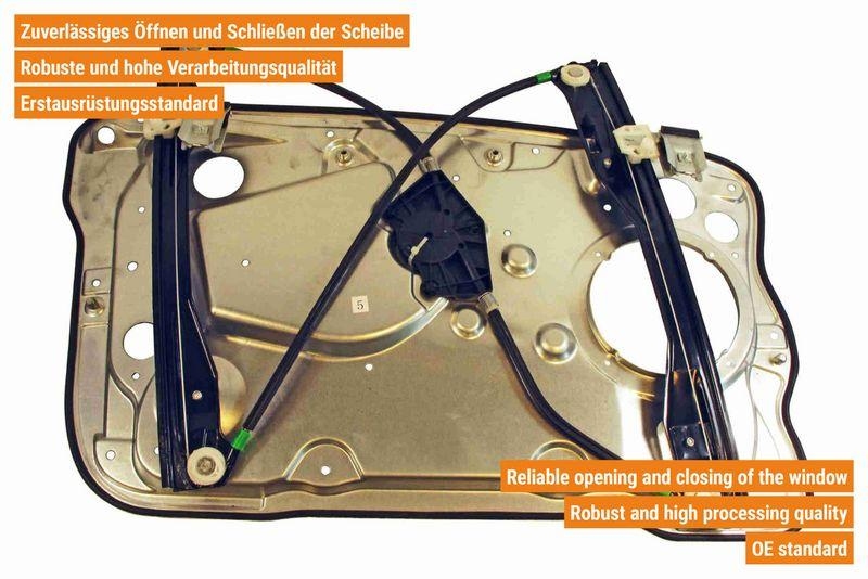 VAICO V10-6278 Fensterheber elektrisch vorne rechts für SKODA