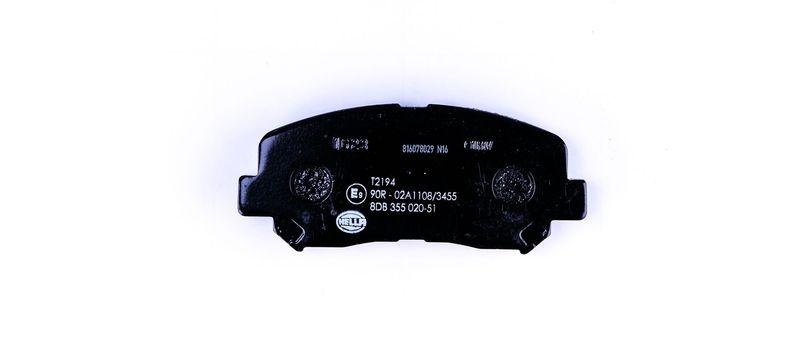 HELLA 8DB 355 020-511 Bremsbelagsatz, Scheibenbremsbelag f&uuml;r MAZDA CX-5 (KE, GH)
