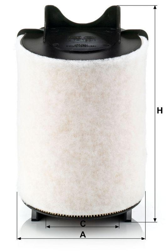 MANN-FILTER C 14 130/1 Luftfilter f&uuml;r VW