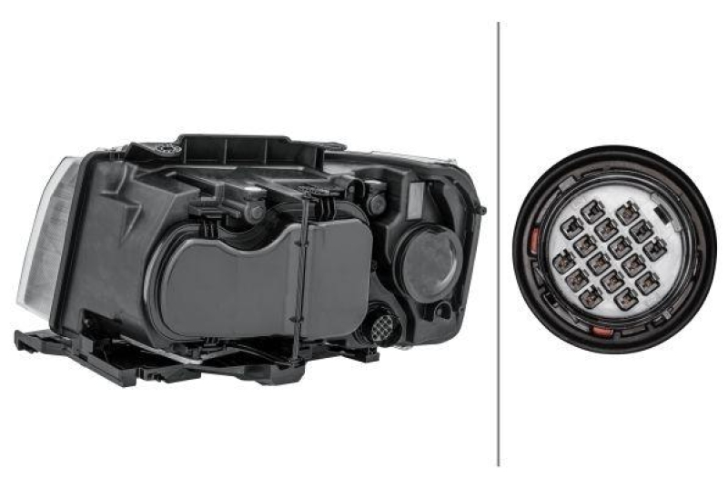 HELLA 1LL 354 813-081 Hauptscheinwerfer, rechts f&uuml;r LANDROVER FREELANDER 2