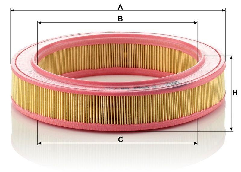 MANN-FILTER C2863 Luftfilter