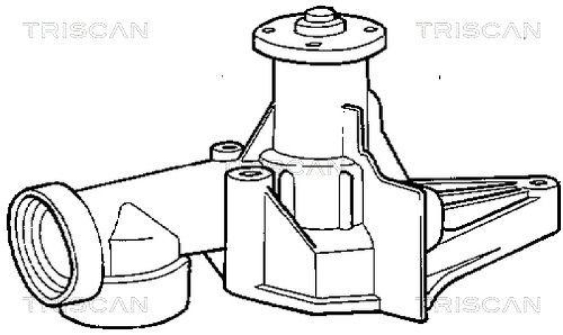 TRISCAN 8600 10856 Wasserpumpe f&uuml;r Mitsubishi: Colt
