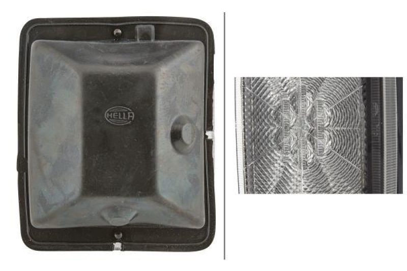 HELLA 2NE 013 236-301 Nebelschlussleuchte Mod. LBR LED